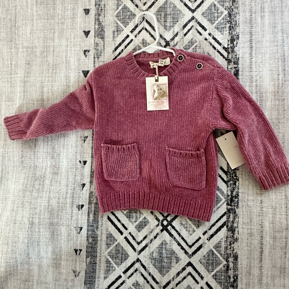 Jessica Simpson toddler sweater, super soft. 18m